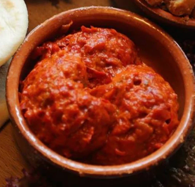 Ajvar - roasted red pepper relish